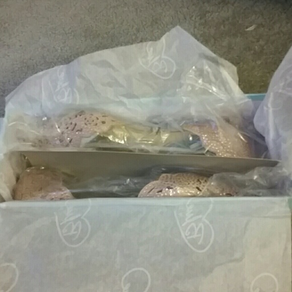 Blue by Betsey Johnson embellished flats - Picture 6 of 7